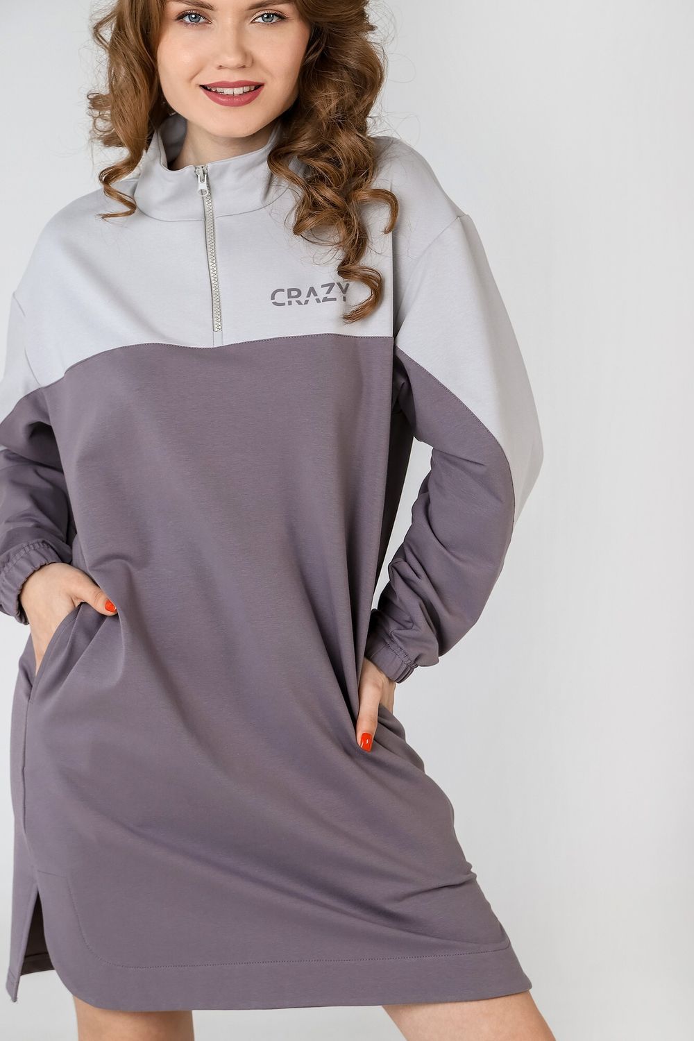 Платье Кенди-1 Виотекс СЕРЫЙ