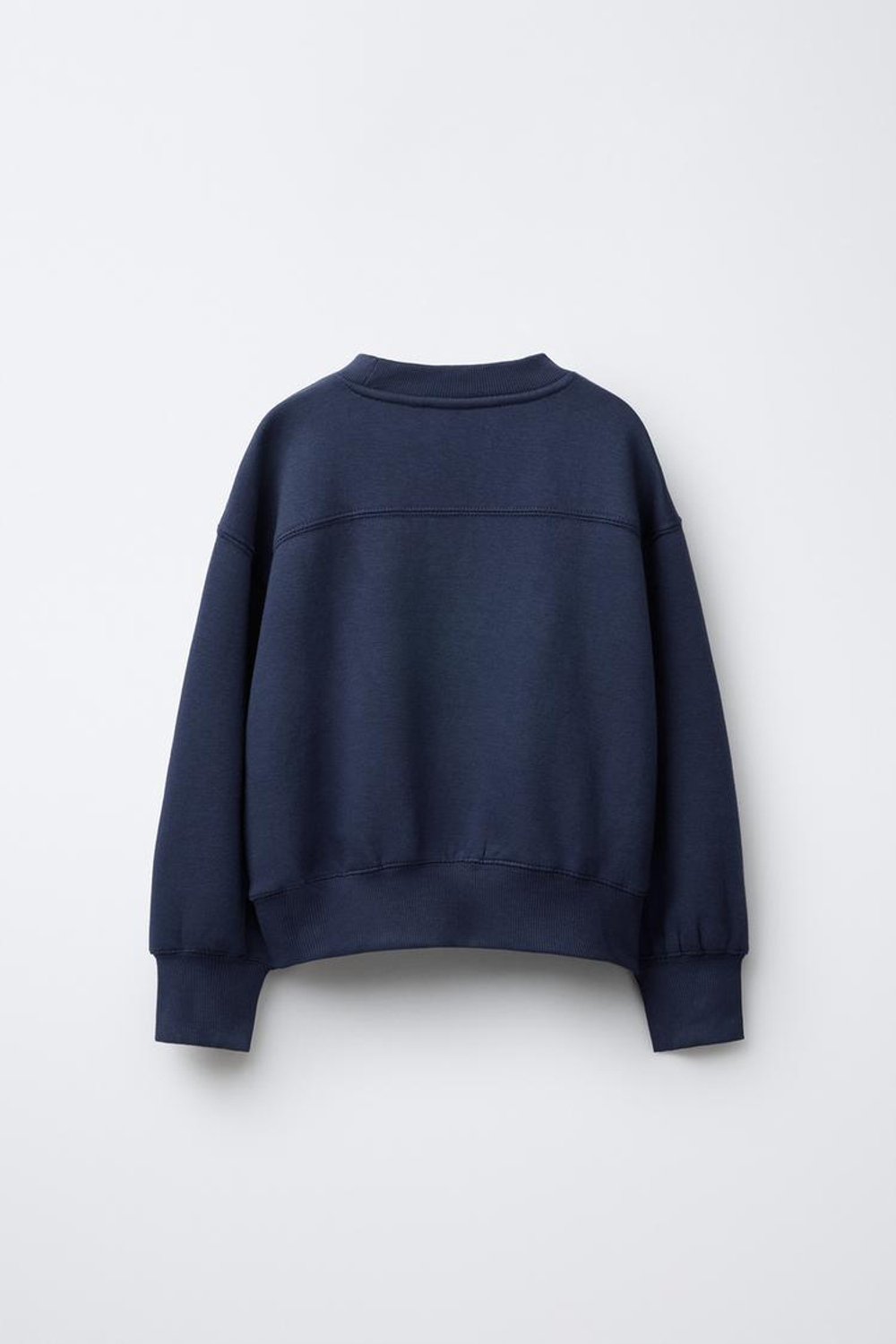 ZARA КОМПЛЕКТ ИЗ ТОЛСТОВКИ И БРЮК, СИНИЙ