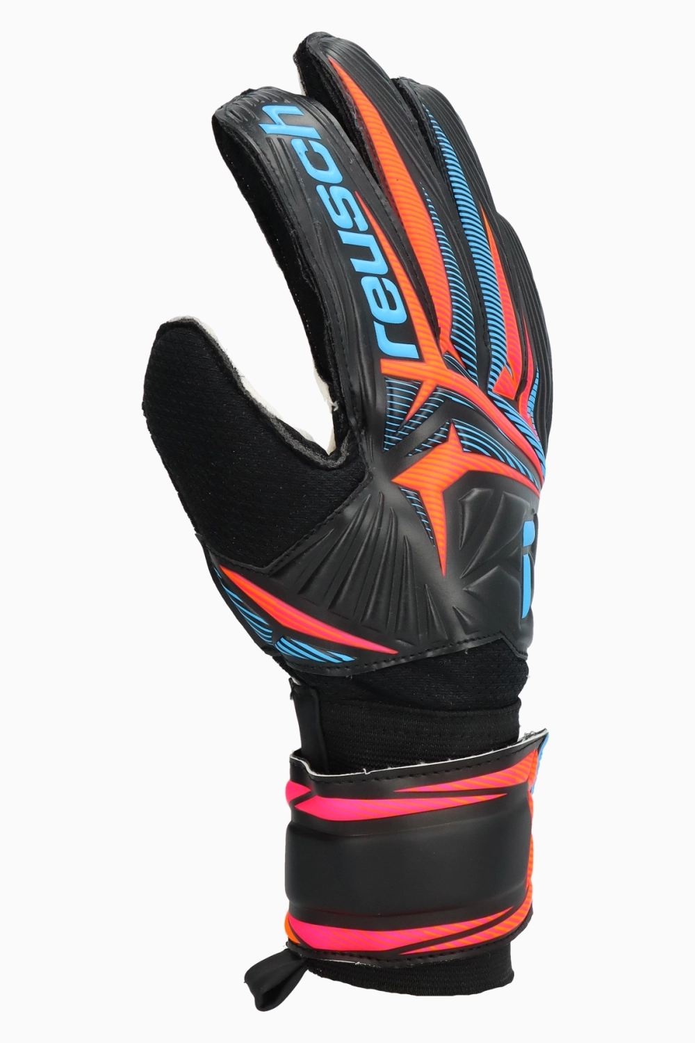 Вратарские перчатки Reusch Attrakt Solid - черный