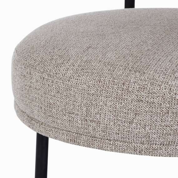 Кресло Lilly светло-серое