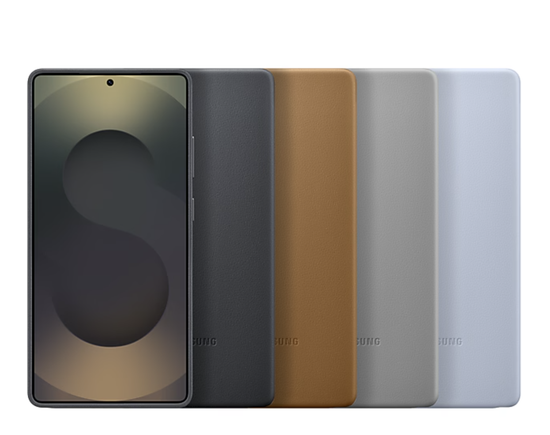 Чехол Kindsuit ( кожа )для Galaxy S25 Ultra ,серый