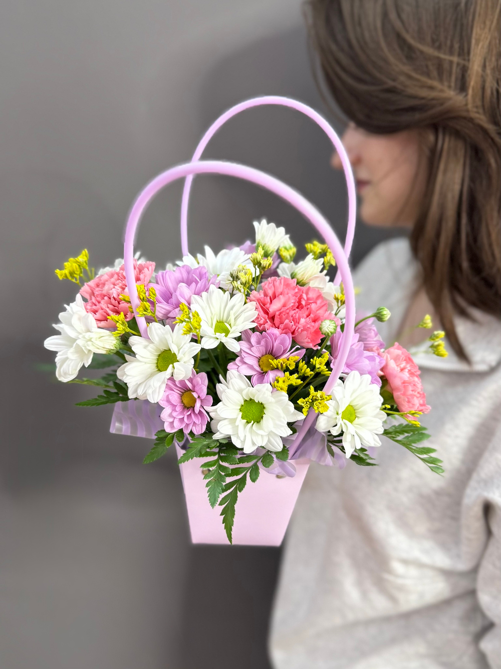 Сумочка в нежной гамме