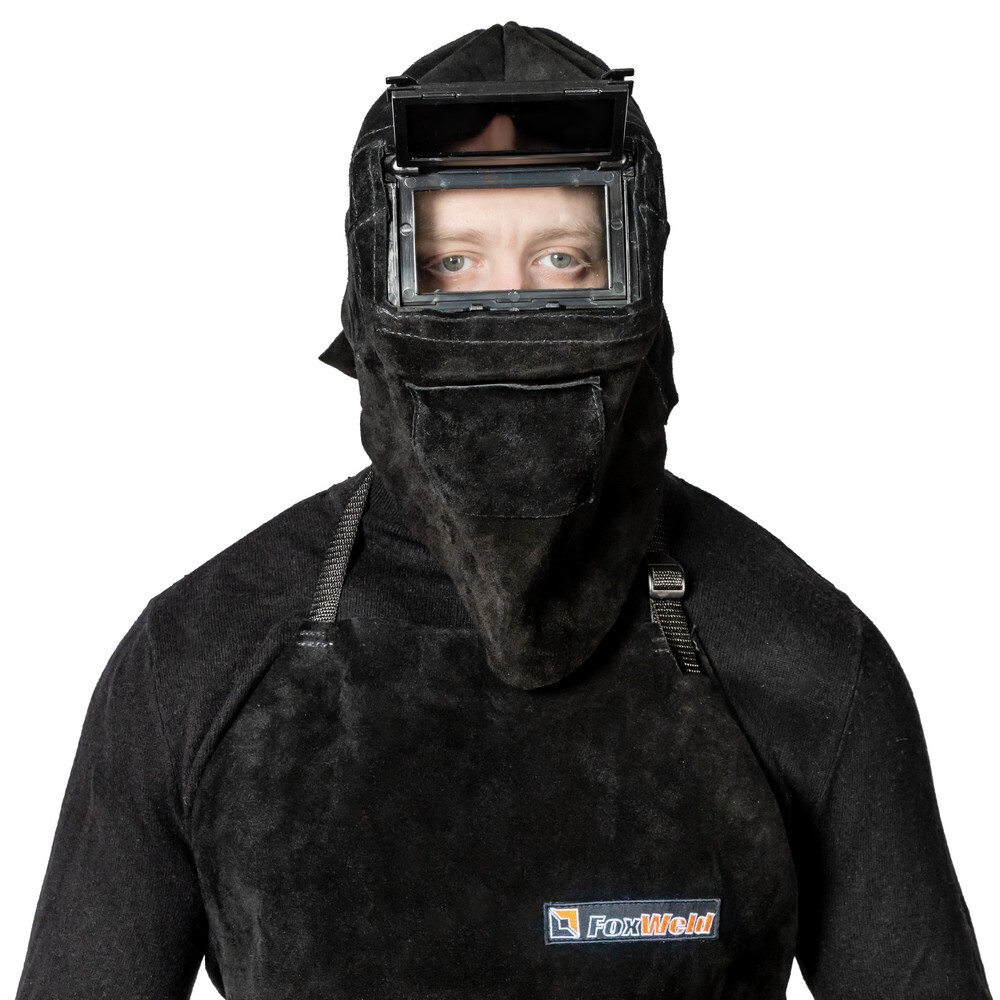 Маска сварщика из спилка