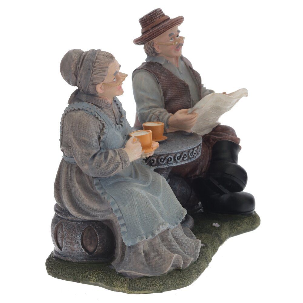 GAEM Фигурка декоративная "Бабушка с дедушкой", L20 W11 H17 см, 2в.