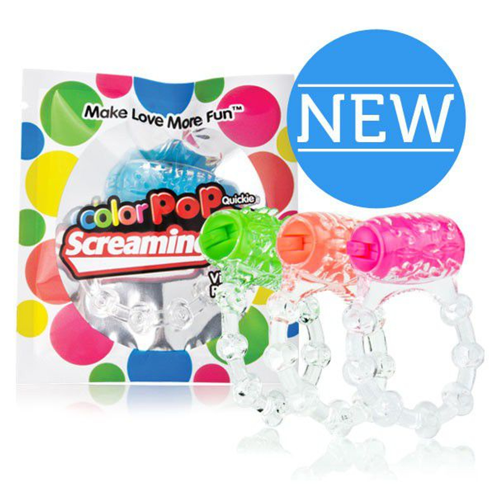 Ярко-синее кольцо на пенис с вибрацией (Цвет: синий)