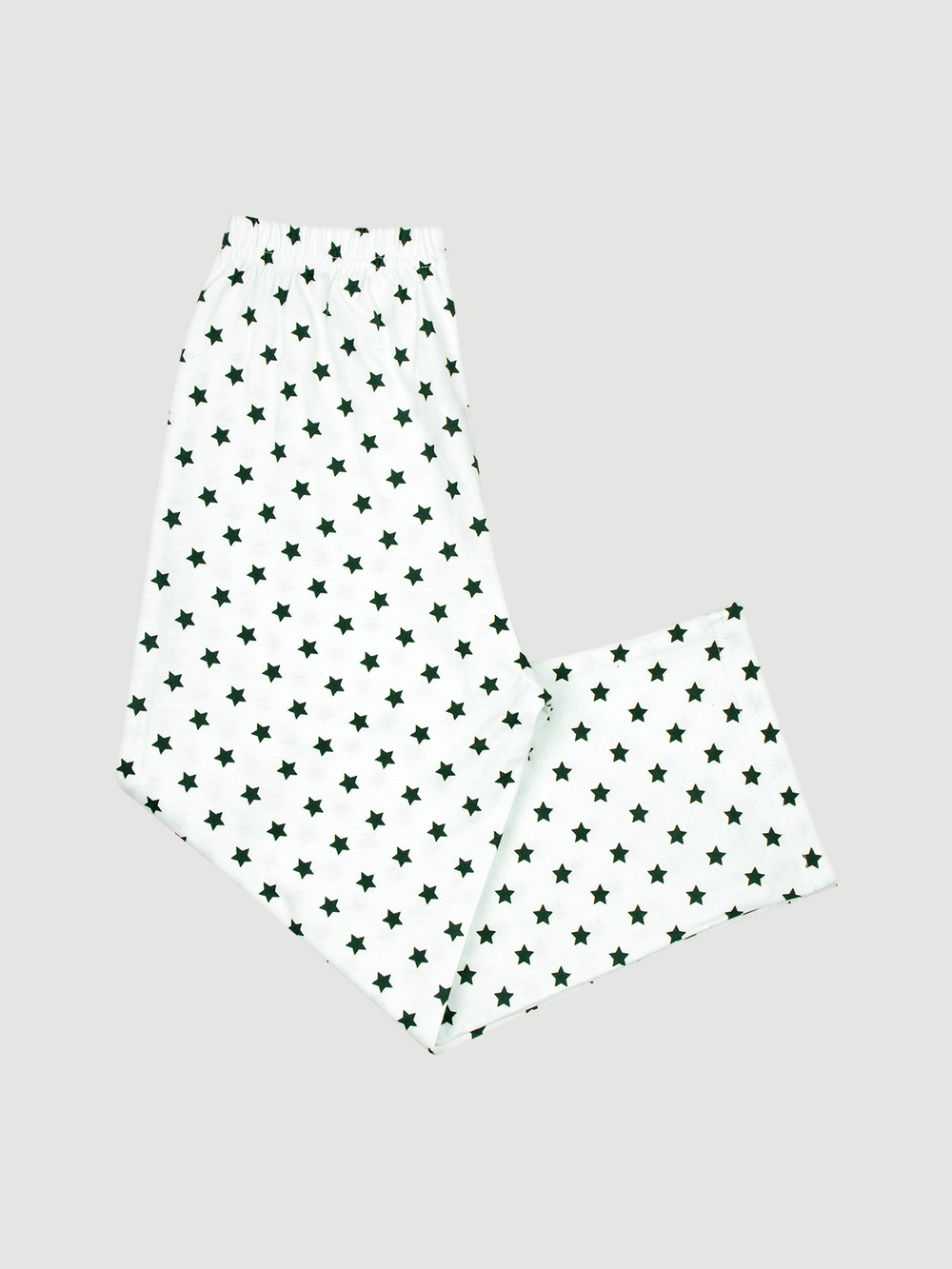 Пижама с воротником Mjölk Green Stars