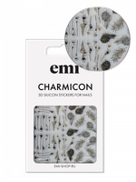 Charmicon 3D Silicone Stickers №211 Тропический сад