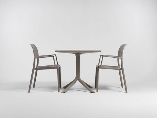 Кресло Bora пластиковое бежевое Nardi Италия