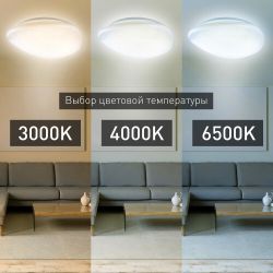 Светильник потолочный светодиодный ЭРА SPB-6 Stone 70-RC с ДУ 70Вт 3000-6500К 5600Лм