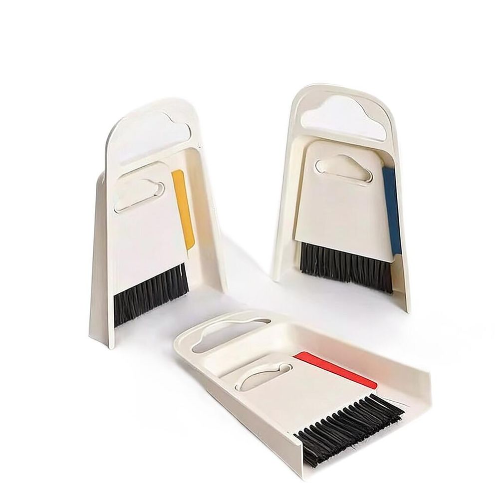 Кисточка щетка для чистки кофейного оборудования + совок 19,5*14*2,8 см пластик P.L.- Barbossa