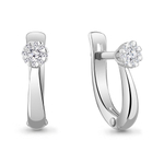 941831 Серьги из Золота с бриллиантами из коллекции "Elegance"