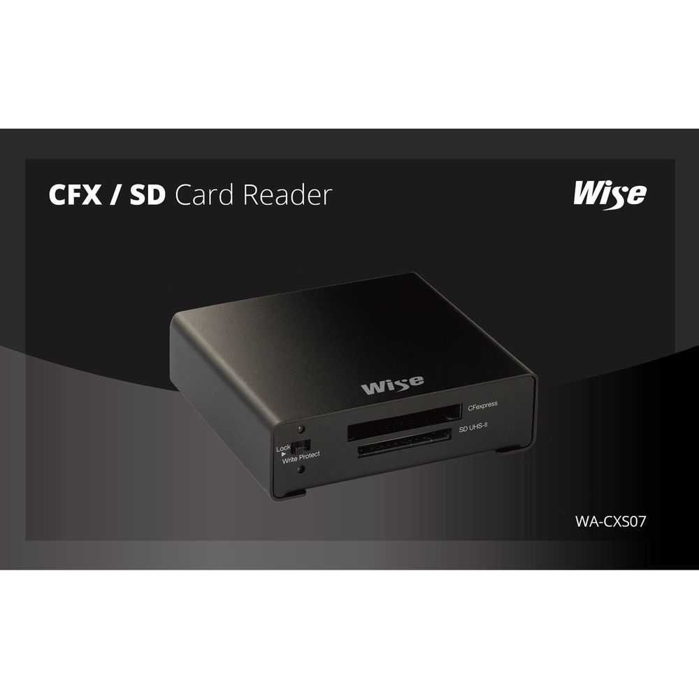 Wise Advanced CFexpress Type B / SDXC USB Type-C Картридер