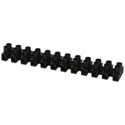 Зажим винтовой ЭРА NO-225-515 изолированный ЗВИ-нг 30А 2.5-16 мм2 12 пар чёрный | Зажим винтовой ЗВИ