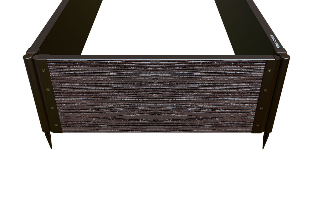 Шарнир для клумбы Holzhof 30*300мм, пластик коричневый