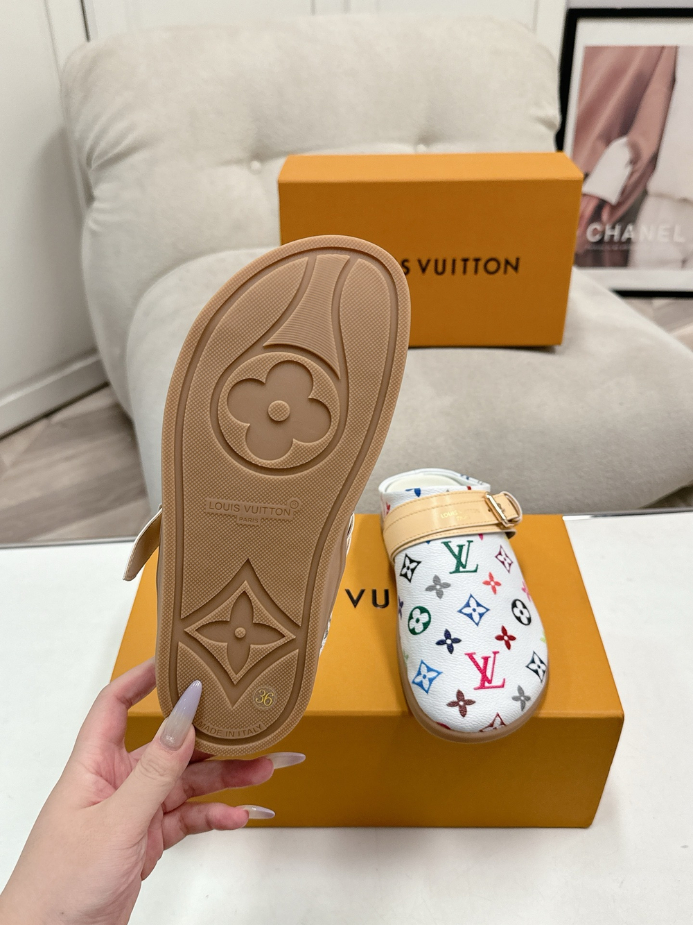 Louis Vuitton Cosy Flat Comfort Clog