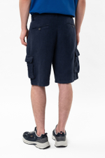 Шорты карго муж. AERONAUTICA 254 синие