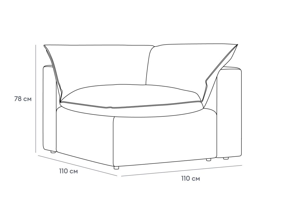 Модуль угловой Rivoli