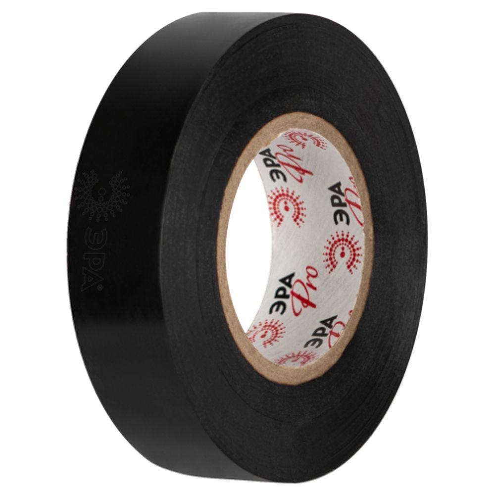 Изолента ЭРА ET1925BLACK ПВХ 19мм х 25м черная