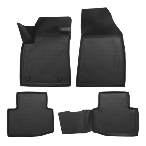Ковры в салон Norplast для MG 5 I (2017-), рестайлинг, Черный, арт.NPA11-C594-150