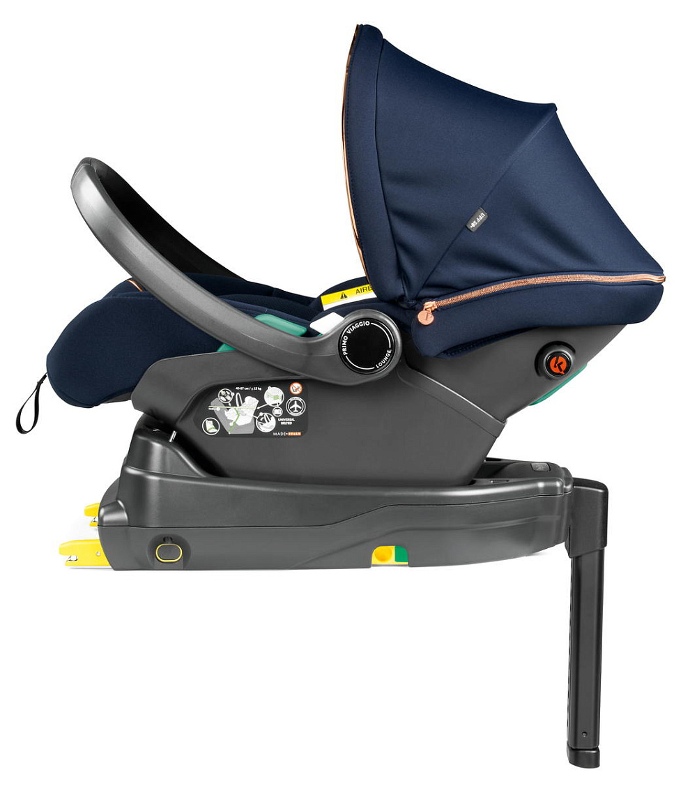 Коляска Peg Perego Veloce TC New Belvedere Lounge 3 в 1 Blue Shine