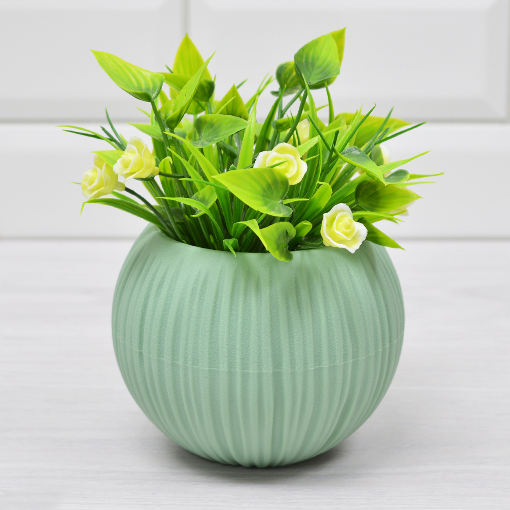 Кашпо Сфера Мини 0,3л, нефрит