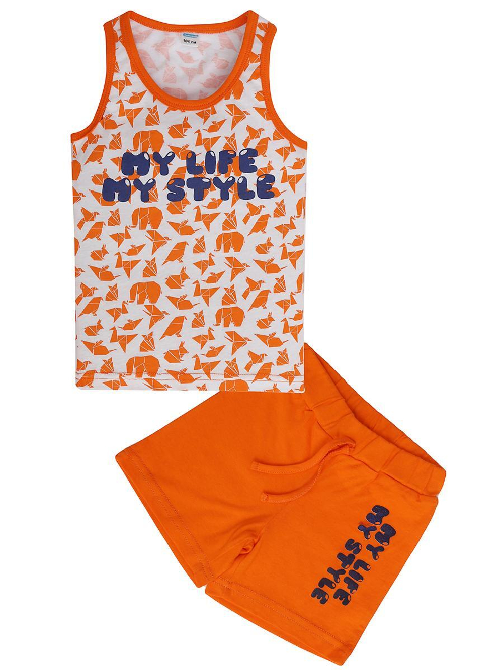 Комплект д/мал "My life orange" р.122-128 оранж (Sladik Mladik) SM527