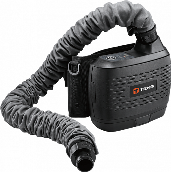 Маска сварщика Tecmen ADF 815S TM16 черная с PAPR (внешн. кнопка зачистки)