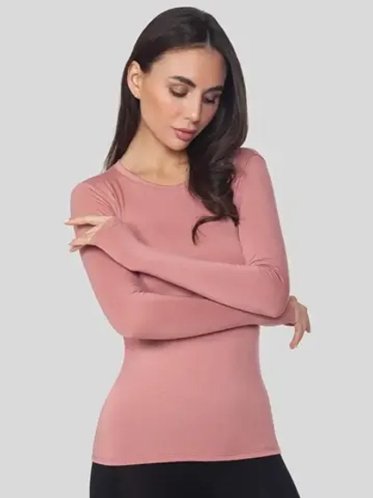 Лонгслив облегающий