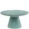 Журнальный столик Bayn, Ø60х32 см, зеленое терраццо