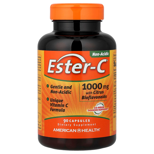 American Health, Ester-C® с цитрусовыми биофлавоноидами, 90 капсул