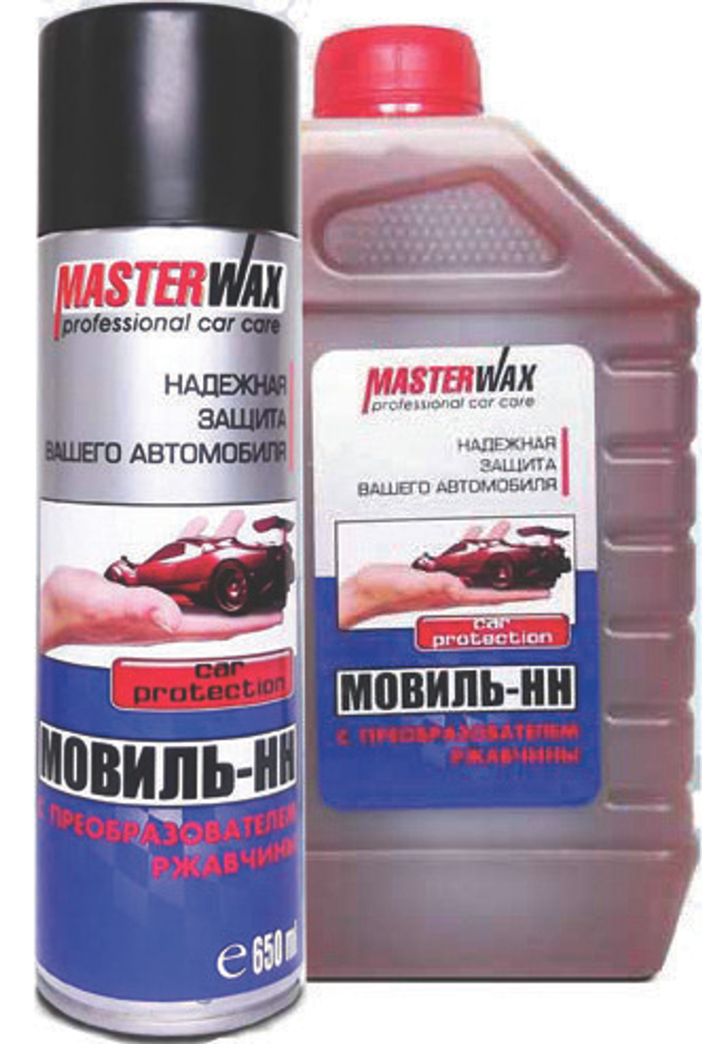 Мовиль ПРЕОБРАЗОВАТЕЛЬ ржавчины MasterWax канистра (1,0 л), MW020504