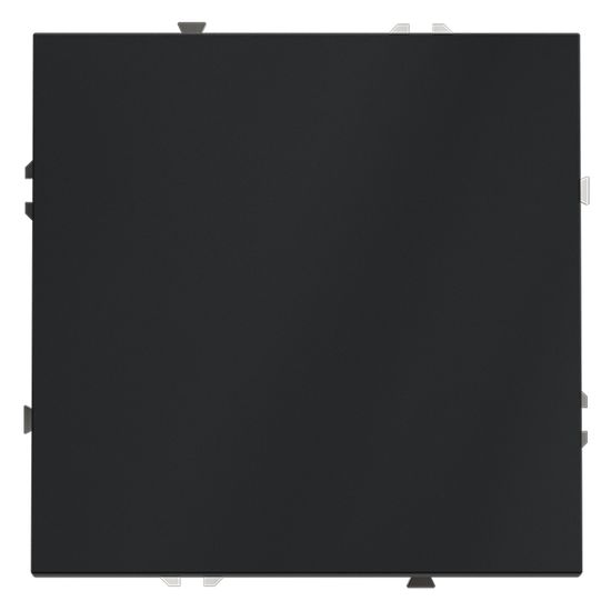 Проходной переключатель встраиваемый VOLTUM S70 одноклавишный 10А, (графит)