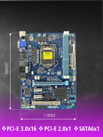 Материнская плата Socket LGA1155 GIGABYTE GA-B75M-HD3 DDR3