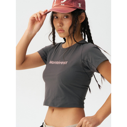 WMNS Футболка Nothomme Monterest коричневый