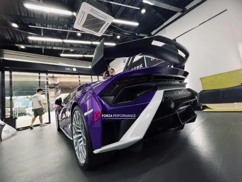 Обвес переделка для Lamborghini Huracan LP580 LP610 2014-2019 в Huracan STO LP 640 Ламборгини Хуракан