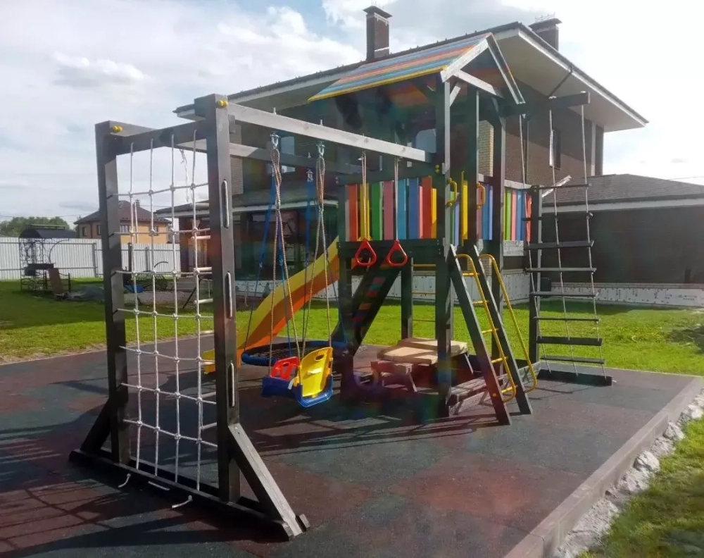 Детская площадка Савушка - 3 (BLACK)