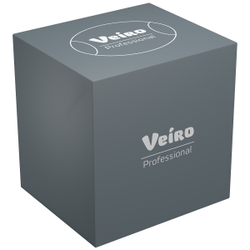 Салфетки косметические для лица в кубе Veiro Professional Premium белые двухслойные (30 коробок по 80 л)