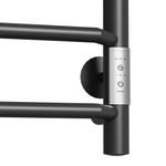 Полотенцесушитель MIXLINE MIRA  60х50 (таймер, 268 Вт, 6 перекладин) электрический ЧЕРНЫЙ