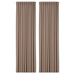 MAJGULL комплект штор Блэк-Аут 145*300 2шт, Коричневый