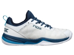 Женские кросовки для Padel NOX Nerbo - white/dusk blue