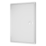 Лючок вентиляционный пластик, 300х300 мм, с ручкой-задвижкой, Эра, ЛТ3030П