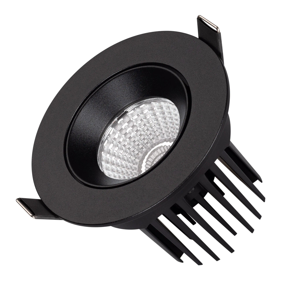 Светильник MS-ATOLL-BUILT-TURN-R94-10W Warm3000 (BK, 60 deg, 230V) (Arlight, IP54 Металл, 5 лет) 041574