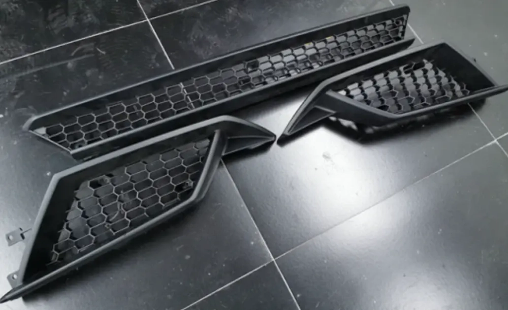 Сетка заднего бампера для переделки Lamborghini Huracan LP610 Ламборгини Хуракан