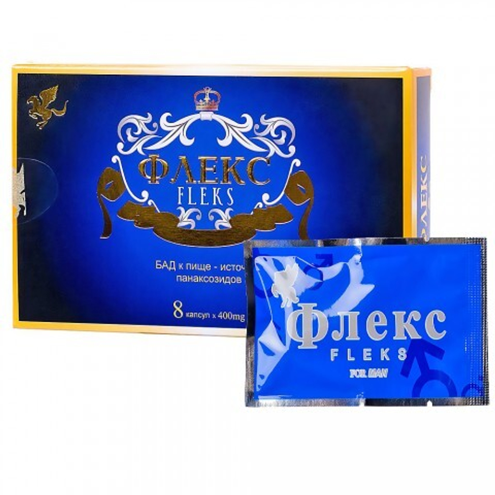 Возбуждающее средство для мужчин Флекс (Flex) 8 капсул