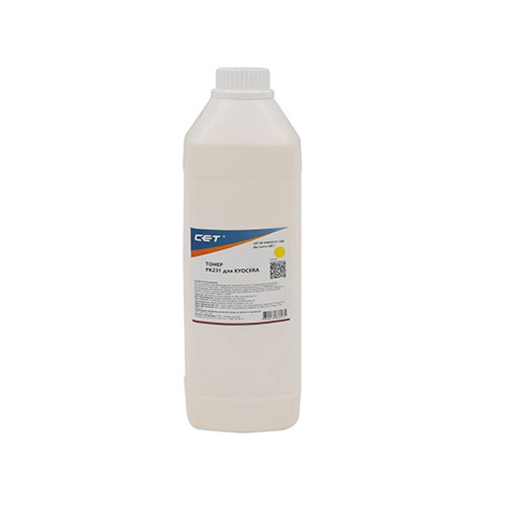 Тонер PK231 для KYOCERA ECOSYS M8124cidn/8130cidn (Japan) Yellow, 500г/бут, OSP0231Y-500