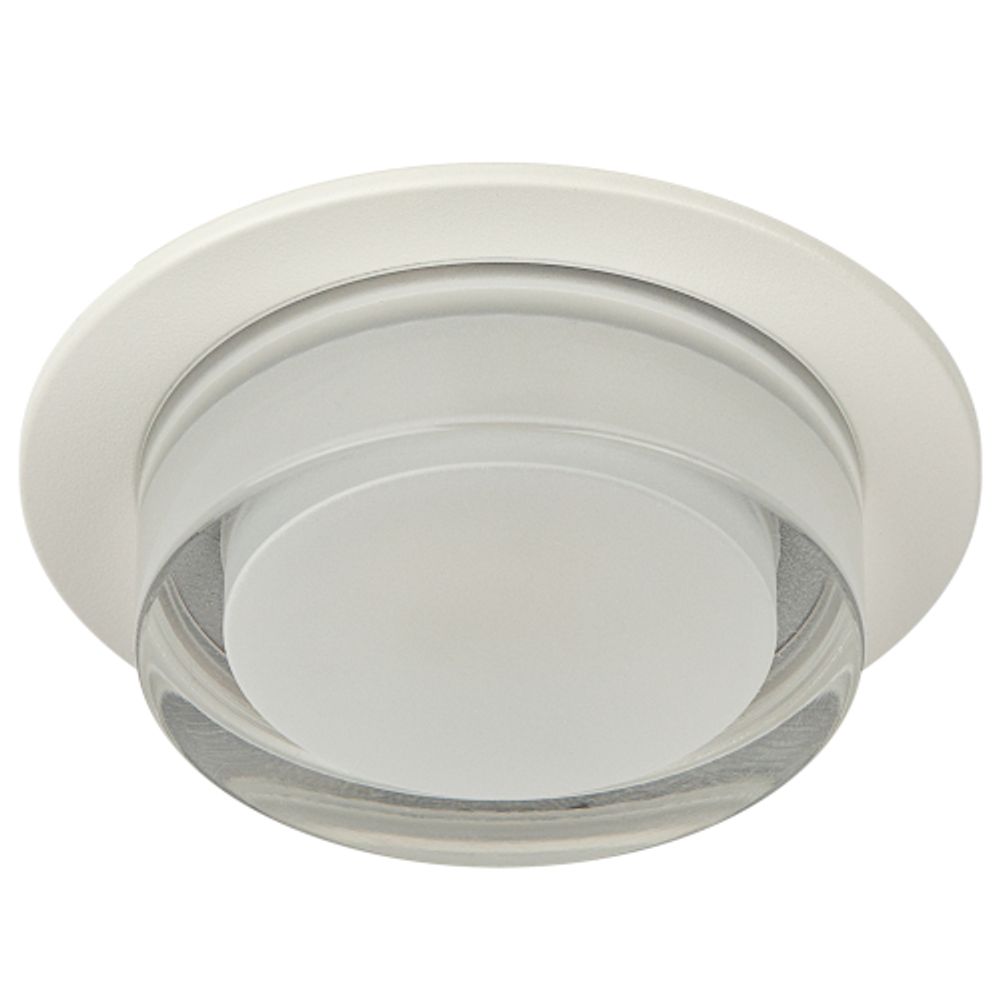 Светильник встраиваемый декоративный ЭРА DK107 WH под лампу MR16 GU5.3 белый