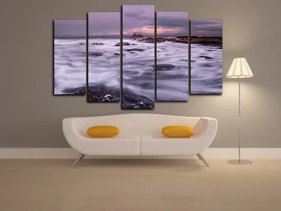 Модульная картина "Спокойный океан"