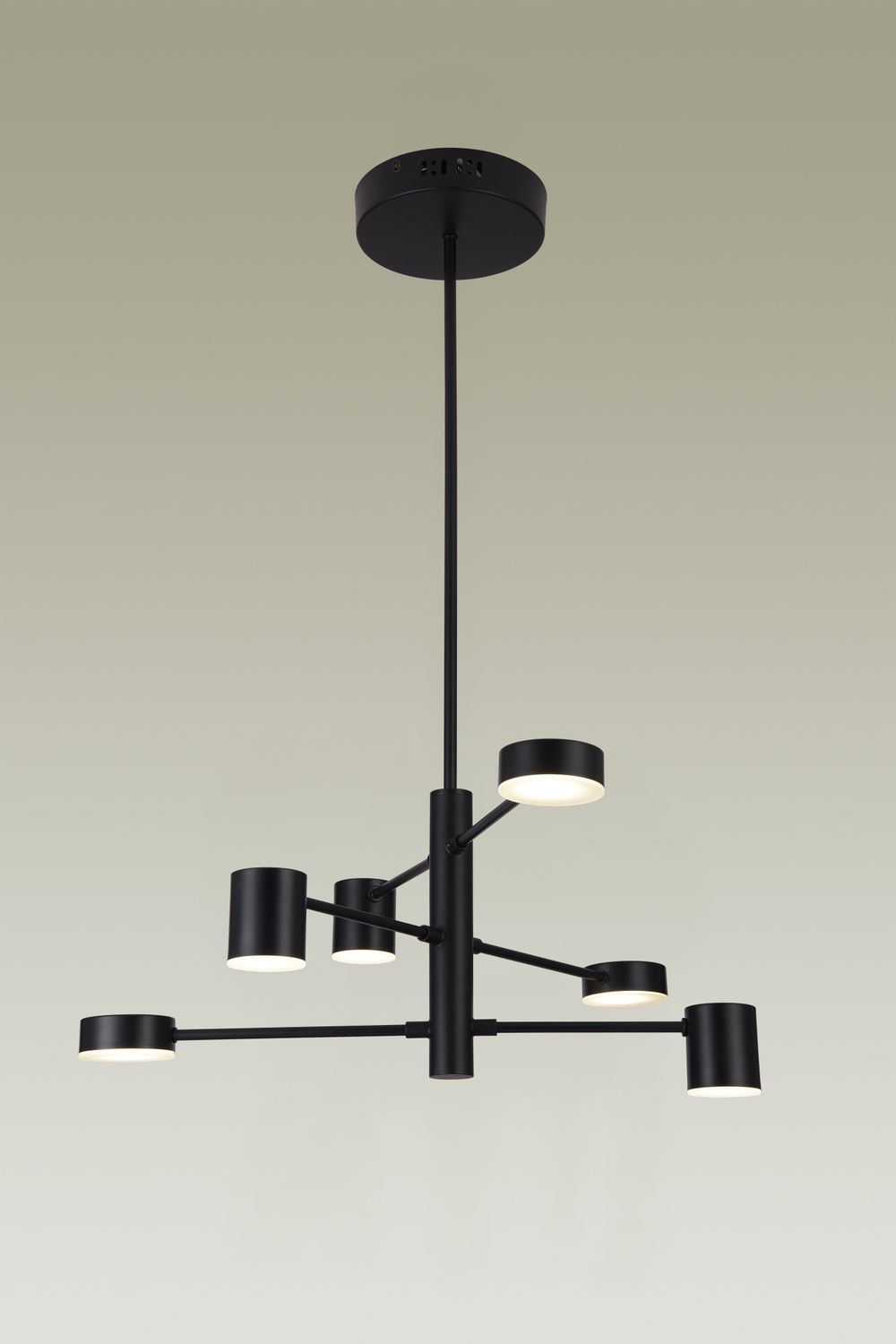 Люстра на штанге Moderli V2740-6CL Lewes