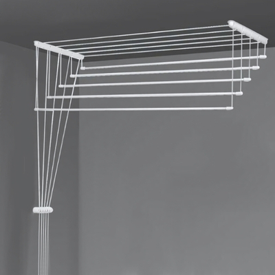 Сушилка для белья потолочная (5 стержней) "Лиана-Люкс" 1,6м в пленке SPP-160