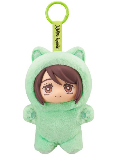 Фигурка плюшевая в ассортименте Jujutsu Kaisen Cat Ear Plush 1 шт 32431 / Случайная фигурка брелок по мотивам аниме "Магическая битва"
